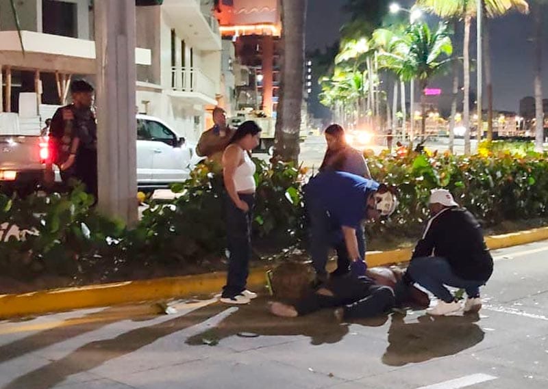¡FALLECIÓ MOTOCICLISTA QUE DERRAPÓ EN EL BULEVAR!