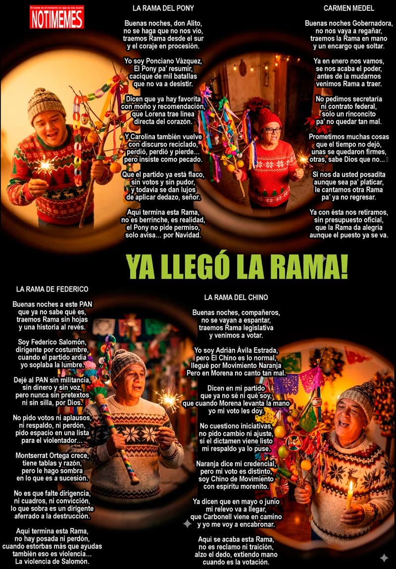 NOTI-MEME | - YA LLEGÓ LA RAMA!