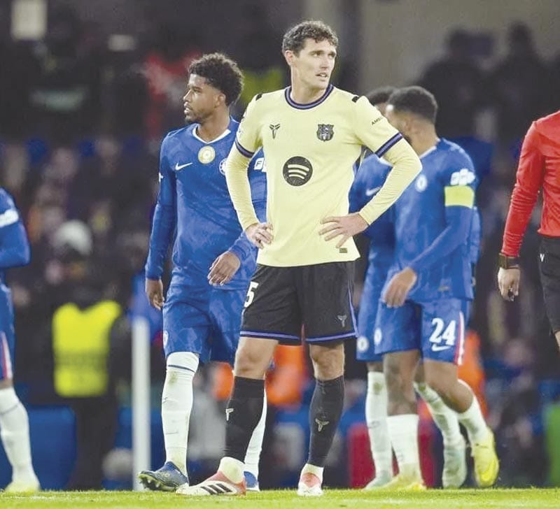 ¡PIERDE BARCELONA A ANDREAS CHRISTENSEN VARIOS MESES!