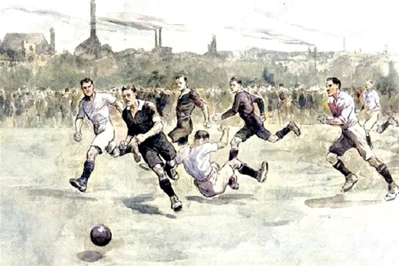 ¡SE CUMPLEN 162 AÑOS DEL PRIMER PARTIDO DE FÚTBOL EN LA HISTORIA!