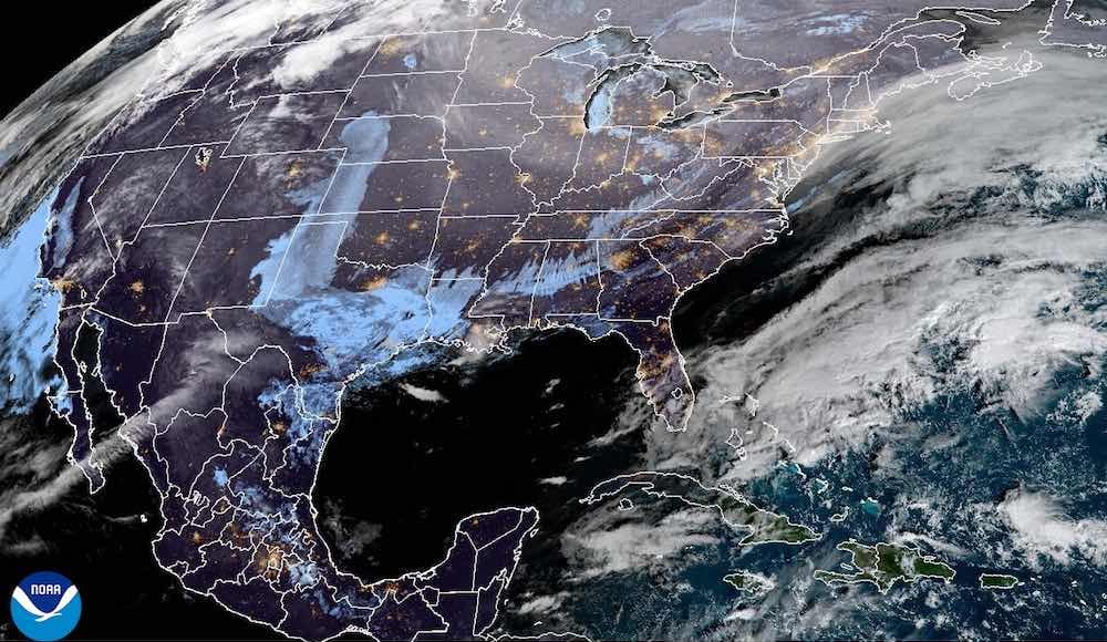 ¡"NORTE" ARRACHADO CON NUBLADOS Y LLUVIAS! - *OTRO FRENTE FRÍO RECORRE EL GOLFO DE MÉXICO