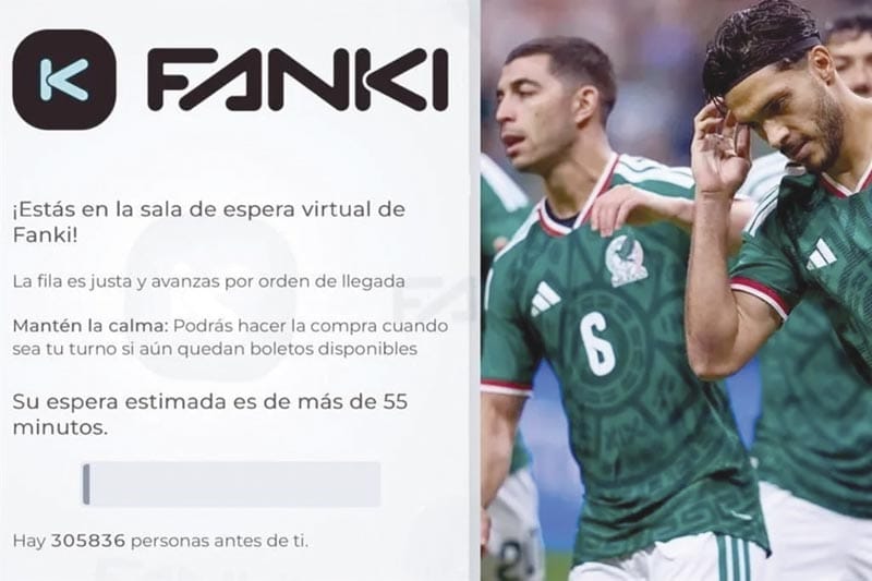 ¡SE AGOTAN BOLETOS Y PACIENCIA RUMBO AL MÉXICO-PORTUGAL!