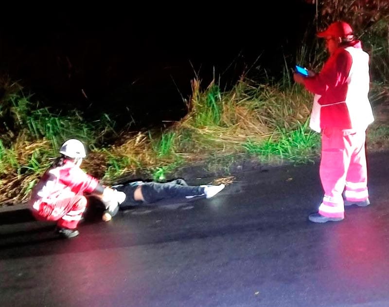 ¡OBRERO ARROLLADO EN LA CARRETERA FORTÍN-CONEJOS!