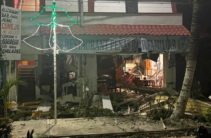 ¡CUATRO HERIDOS POR EXPLOSIÓN EN RESTAURANTE “PEÑAS BAR” DE CARDEL!
