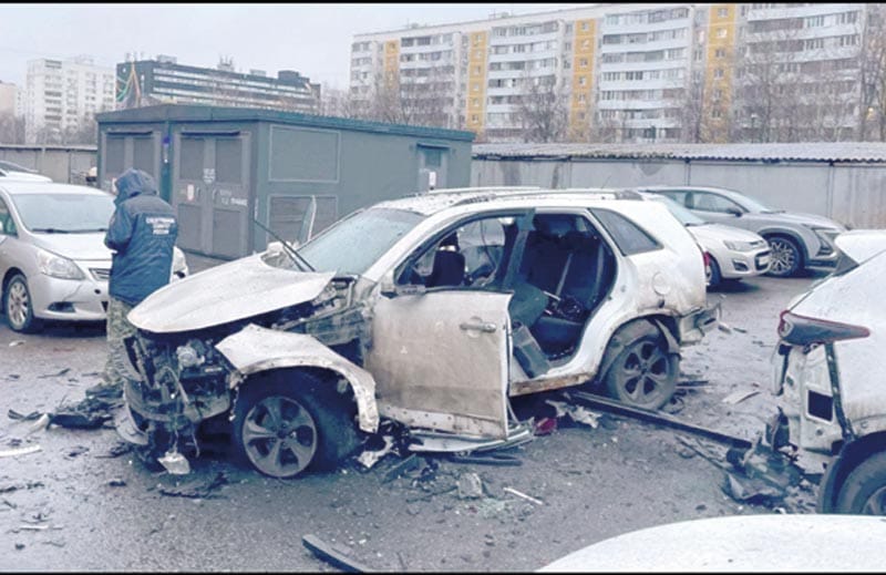 ¡COCHE BOMBA MATA A UN GENERAL RUSO EN MOSCÚ; CULPAN A UCRANIA DEL ATAQUE!