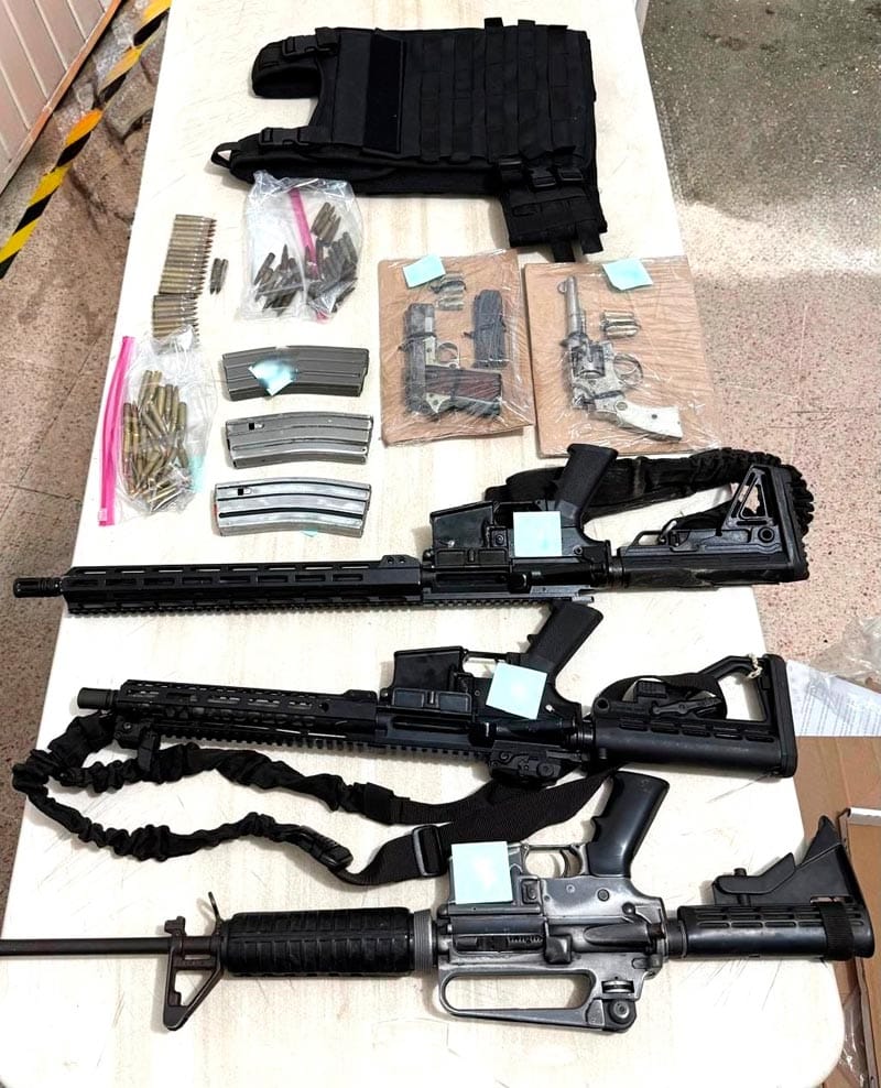 ¡FGR ASEGURÓ ARSENAL EN UN CATEO EN TEXISTEPEC!