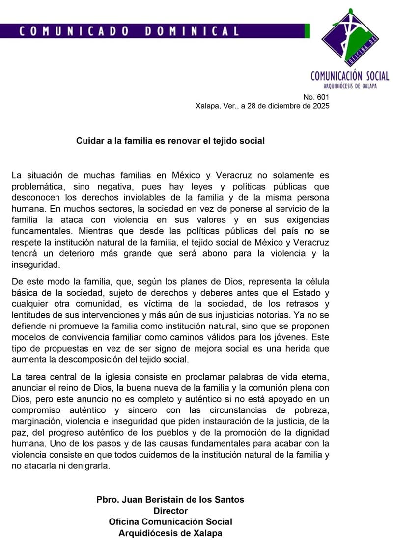 ¡HAY QUE PROTEGER LA FAMILIA!