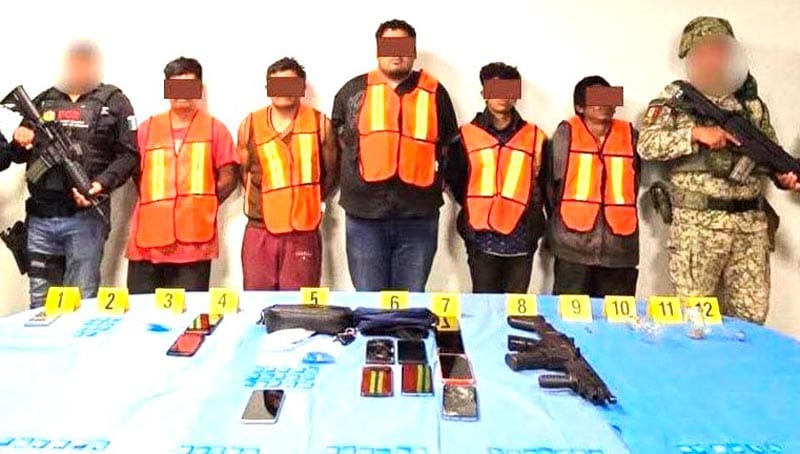 ¡CAEN CINCO NARKIKIRIS EN CATEO EN MARIANO ESCOBEDO!