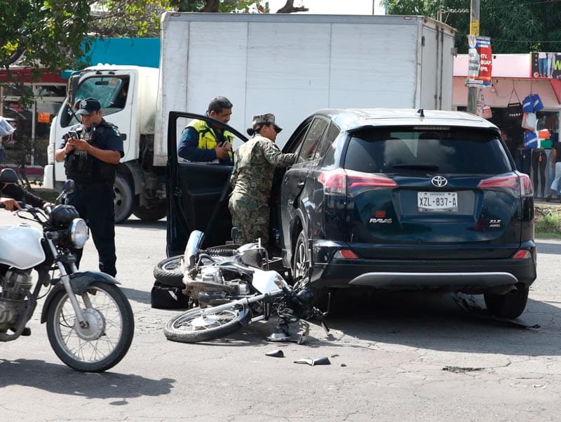 ¡APARATOSO ACCIDENTE FRENTE AL “PENALITO”!