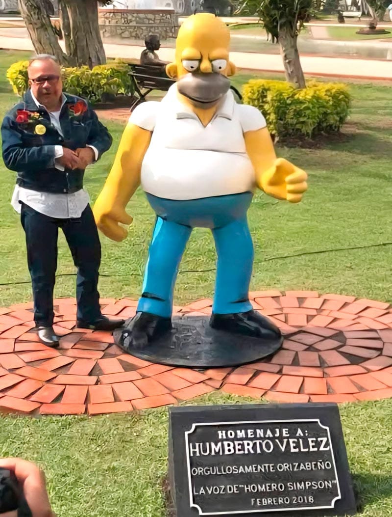 ¡HOMENAJE DE LOS SIMPSON! - A VERACRUZANO