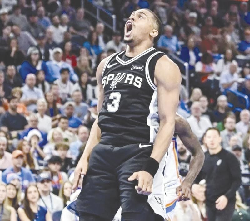 ¡LE TOMAN LA MEDIDA LOS SPURS AL CAMPEÓN THUNDER!