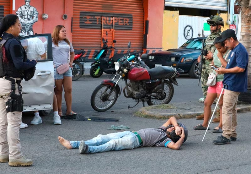 ¡MOTOCICLISTA HERIDO EN CASAS TAMSA!