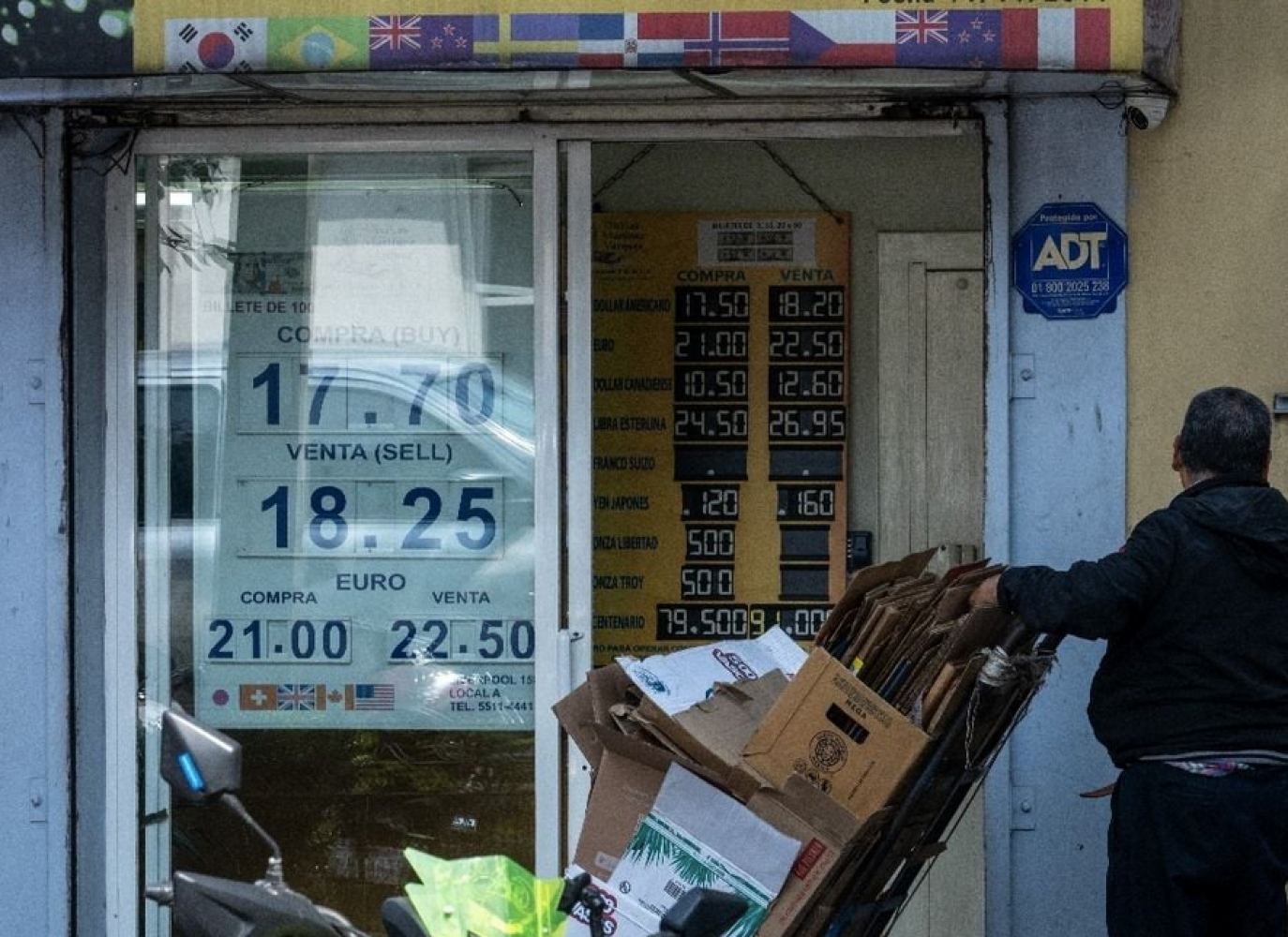 ¡EL PESO COMIENZA LA SEMANA CON PÉRDIDAS!
