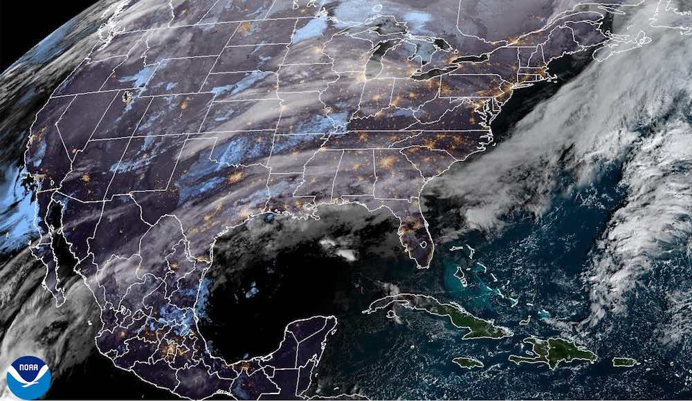 ¡FRENTE FRÍO RECORRE EL GOLFO DE MÉXICO! - *NOS TRAE OTRO "NORTE" CON NUBLADOS Y LLUVIAS