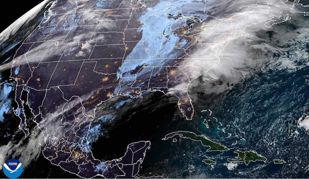 ¡EL FRENTE FRÍO ESTÁ ATORADO EN TECOLUTLA! - *PERO MANDA ALGUNAS LLUVIAS Y NORTE FRESCO