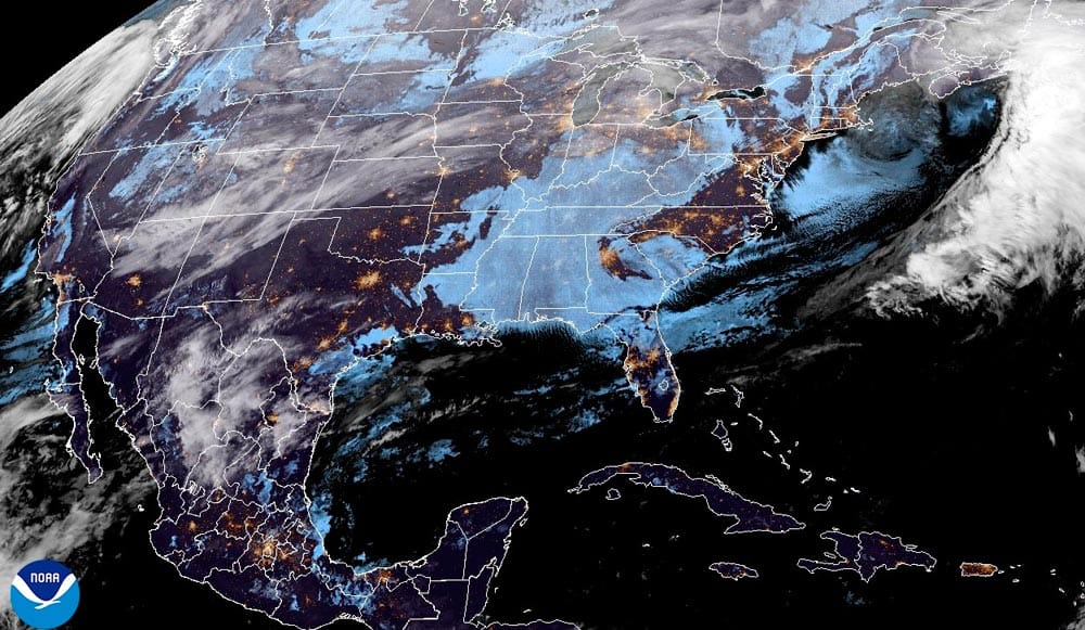 ¡DÉBIL FRENTE FRÍO SE ATORÓ EN ALVARADO! - *MAÑANA LA ÚLTIMA LUNA LLENA DEL AÑO
