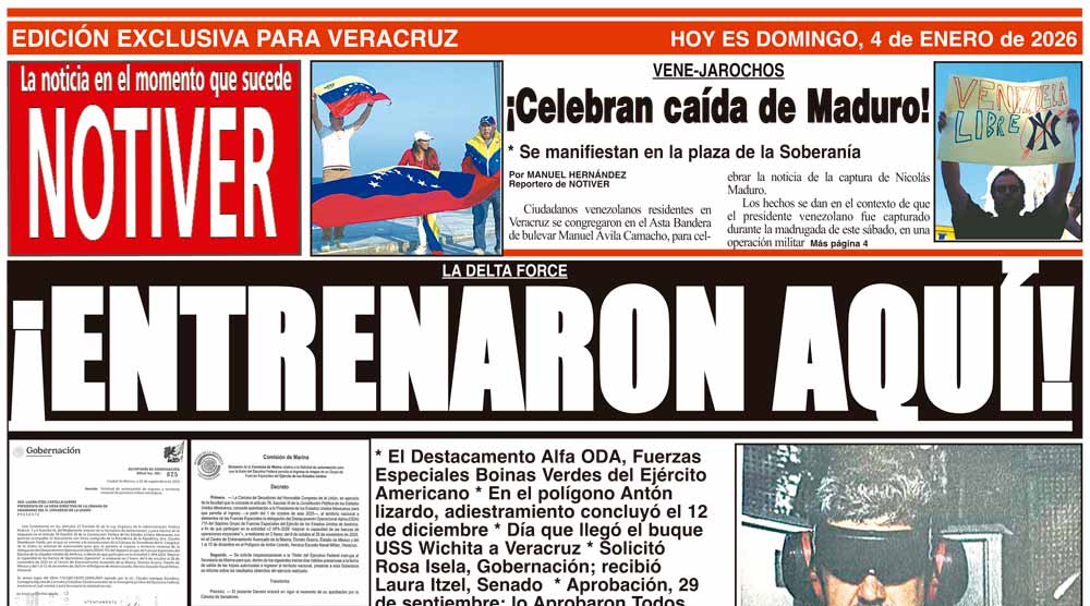 LA PORTADA - DOMINGO 4 DE ENERO 2026