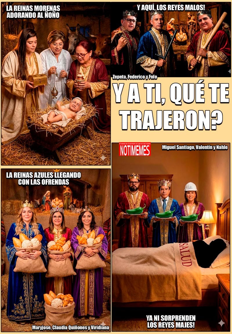 NOTI-MEME | - Y A TI, QUÉ TE TRAJERON?