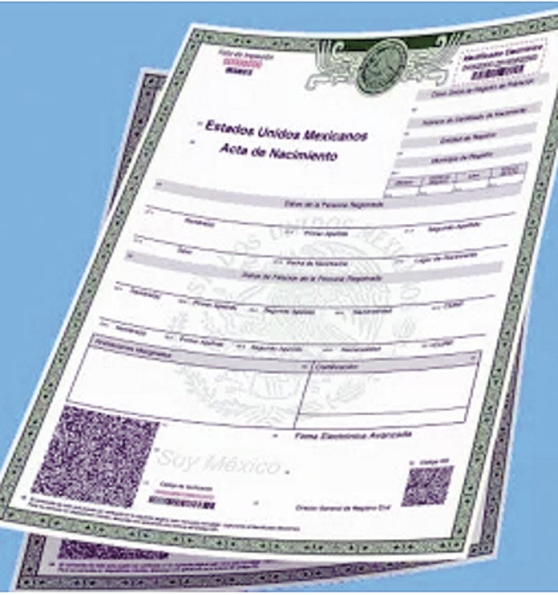 ¡ESTO TE COSTARÁ TRAMITAR TU ACTA DE NACIMIENTO EN EL 2026!