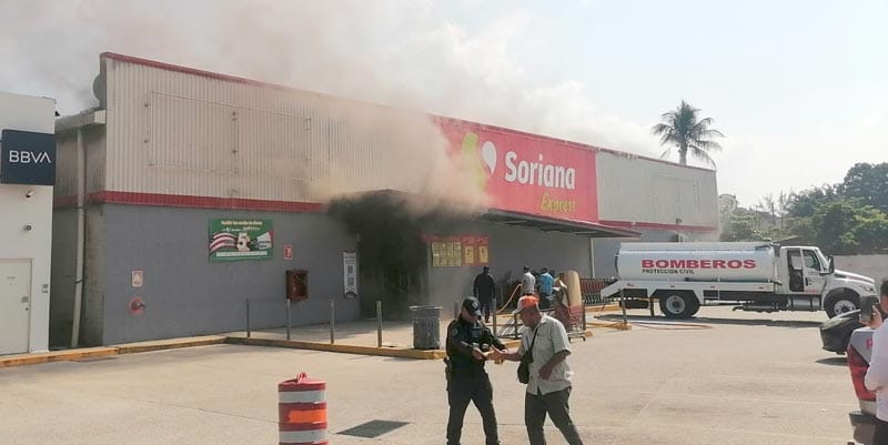¡SE INCENDIA EL SORIANA!