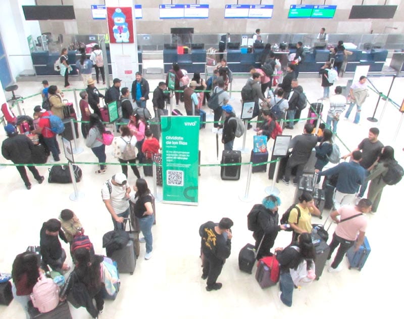 ¡VARADOS EN EL AEROPUERTO!