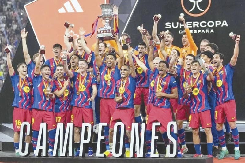 ¡BARCELONA, BICAMPEON! - SÚPERCOPA DE ESPAÑA