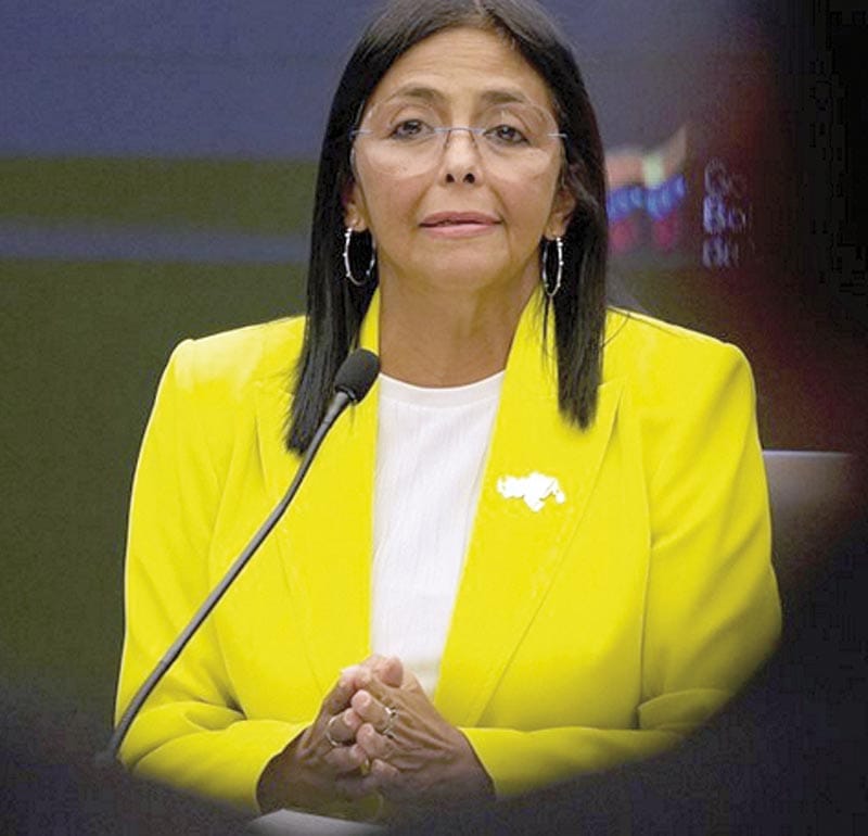 ¡DELCY RODRÍGUEZ EXIGE LA LIBERACIÓN DE MADURO! - *“Es el único presidente de Venezuela...”, dice
