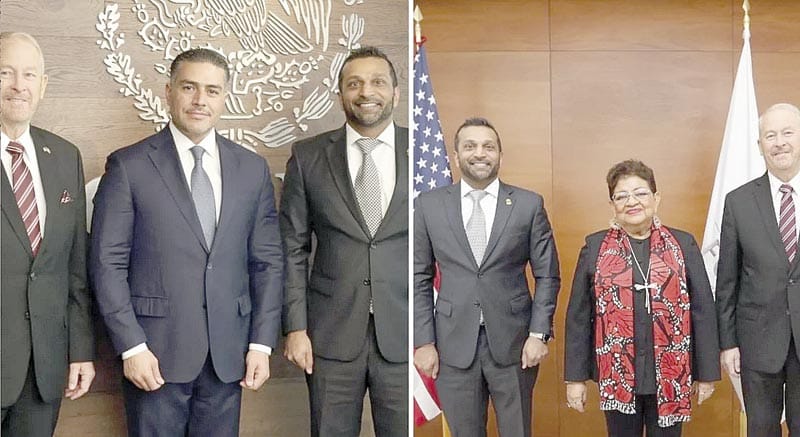 ¡GARCÍA HARFUCH Y GODOY SE REÚNEN CON DIRECTOR DEL FBI! - SE LLEVA "DOS OBJETIVOS PRIORITARIOS"