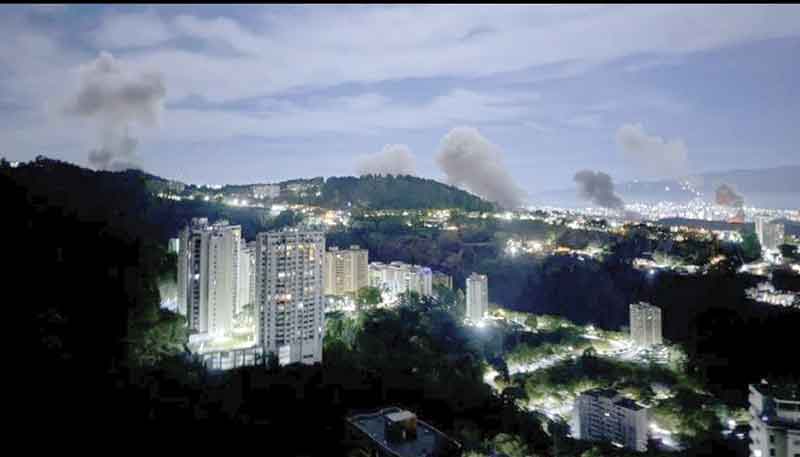 ¡BOMBARDEOS Y SOBREVUELOS SOBRE VENEZUELA!