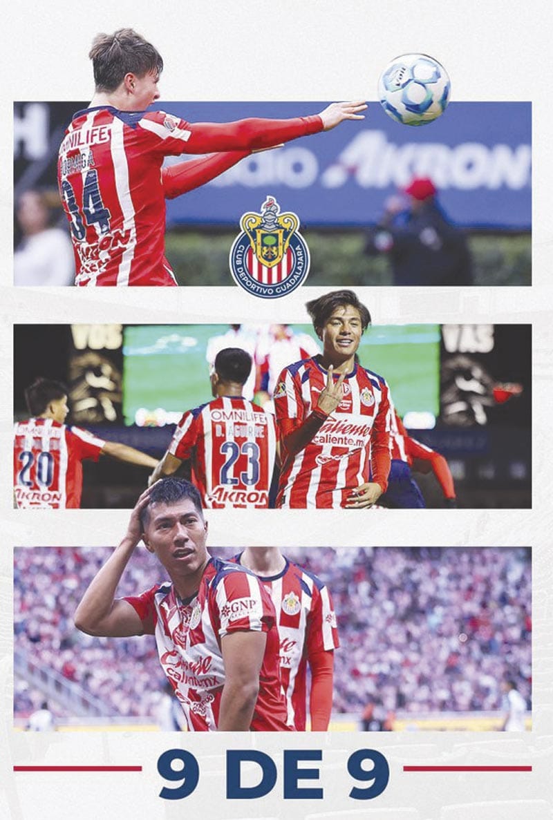 ¡CHIVAS ES EL NUEVO LÍDER EN LA LIGA MX!