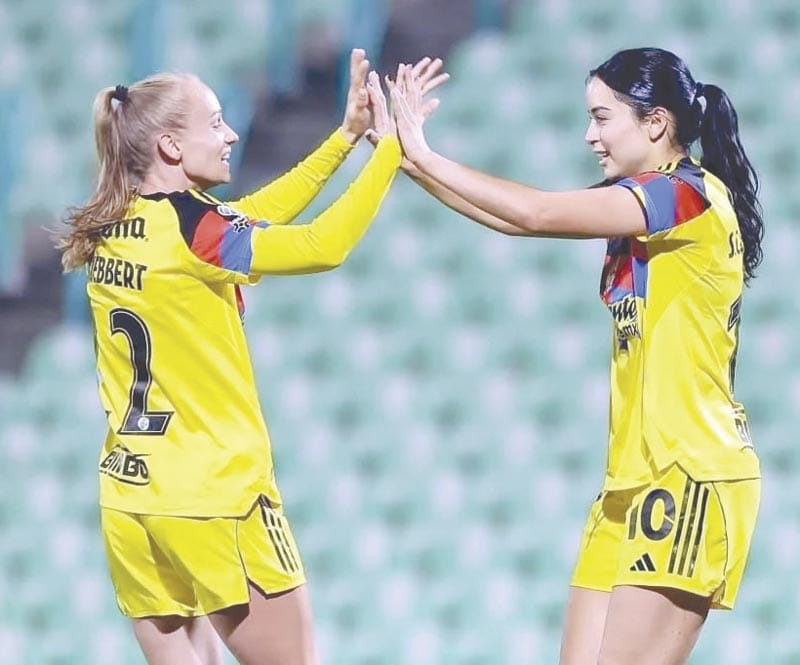 ¡CUMPLE AMÉRICA FEMENIL Y VENCE A SANTOS EN SU DEBUT!