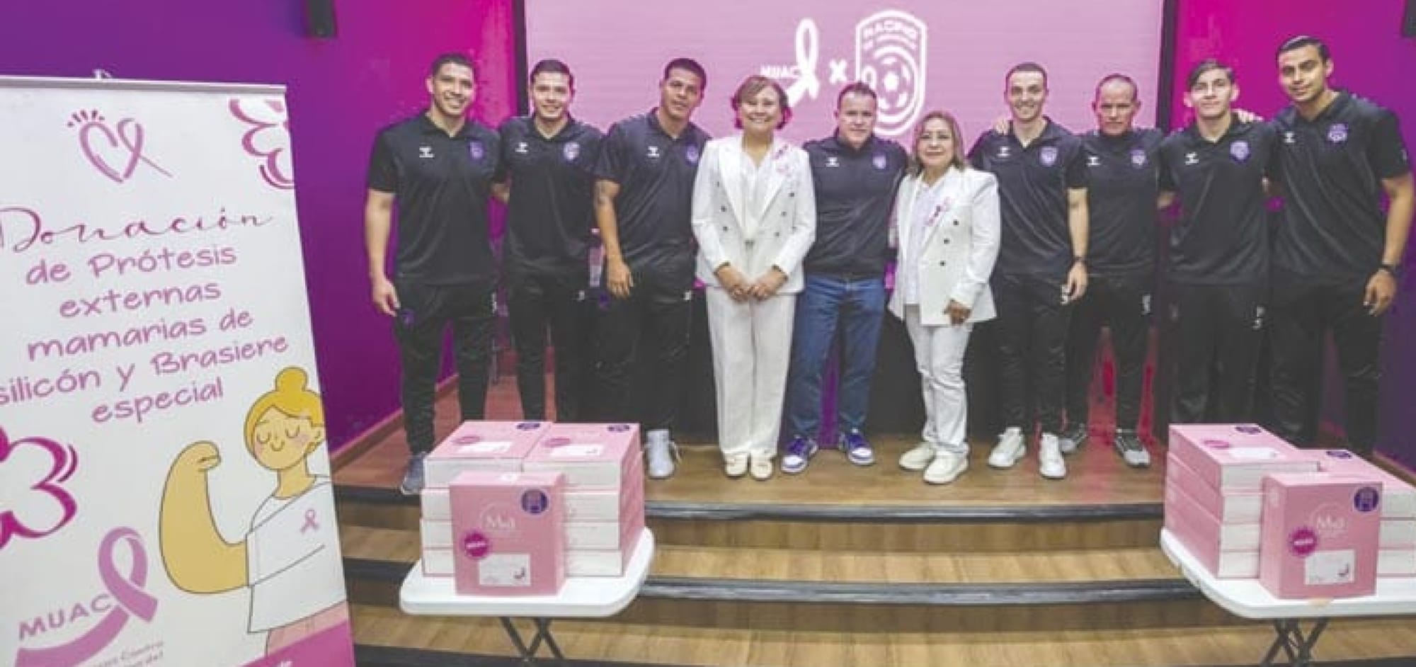 ¡RACING VERACRUZ HACE LABOR SOCIAL CON MUAC!