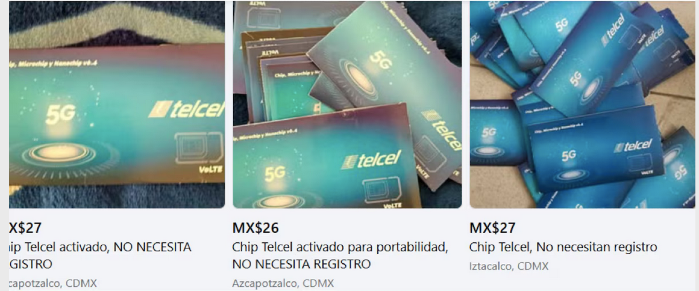 ¡NACE EN LAS REDES MERCADO NEGRO DE CHIPS YA REGISTRADOS!