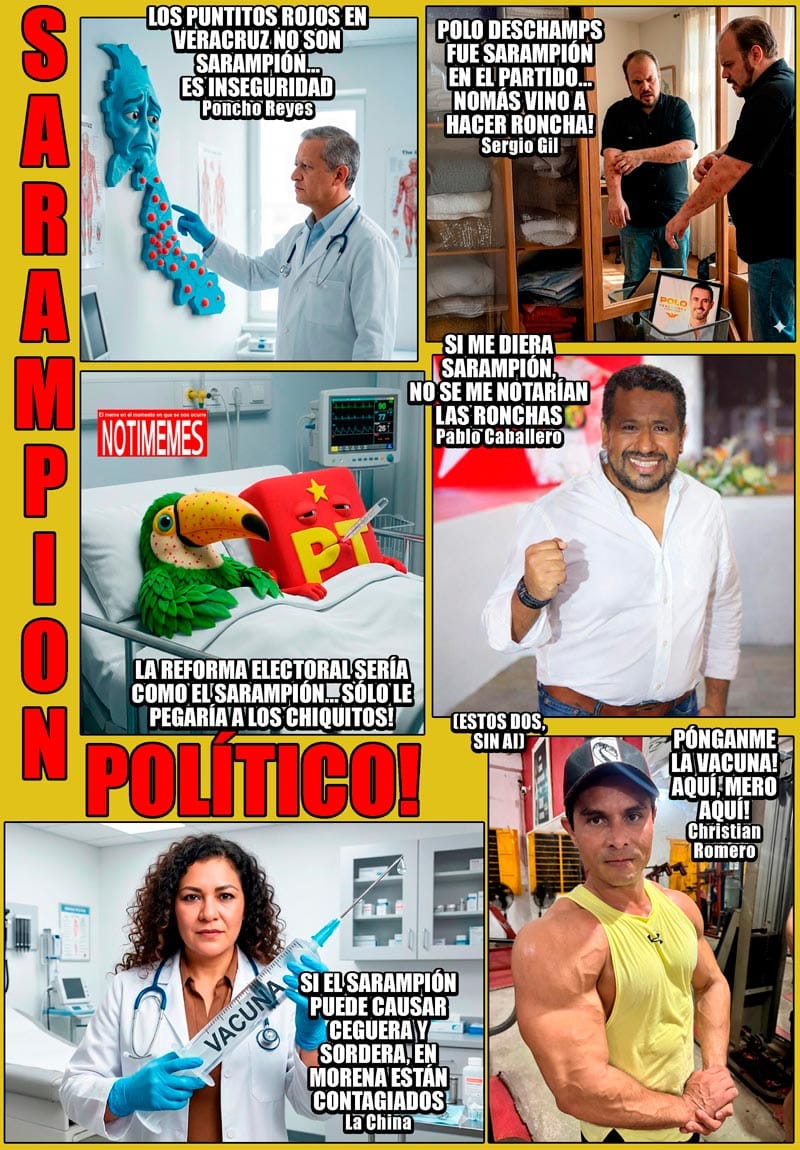 NOTI-MEME | - SARAMPIÓN POLÍTICO!