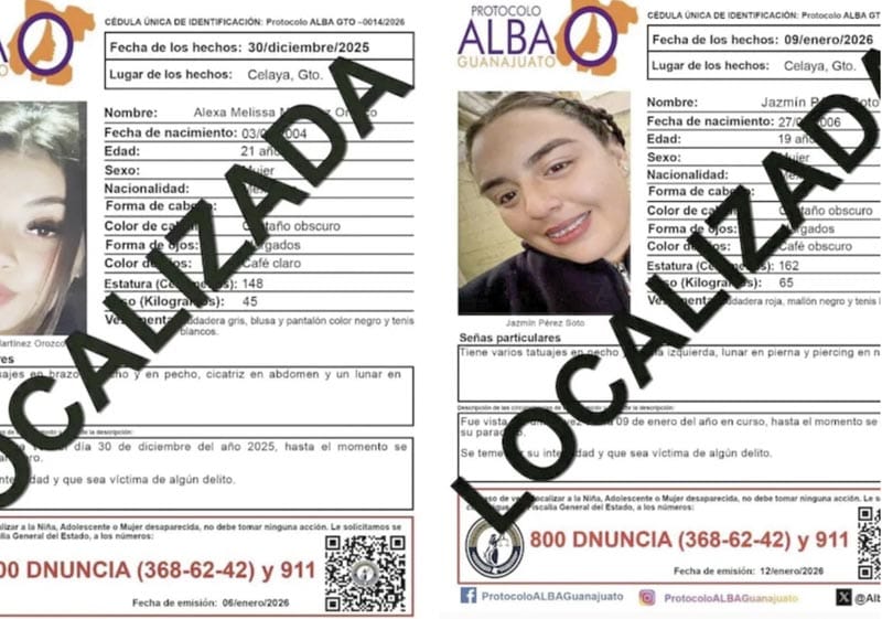 ¡HALLAN SIN VIDA A 5 MUJERES REPORTADAS COMO DESAPARECIDAS EN CELAYA GUANAJUATO!