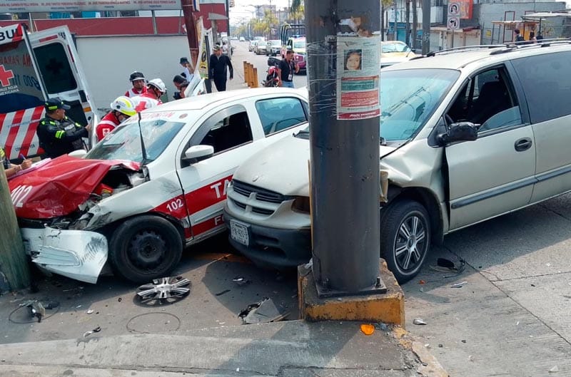 ¡PASAJERA LESIONADA POR “TORTAZO”!