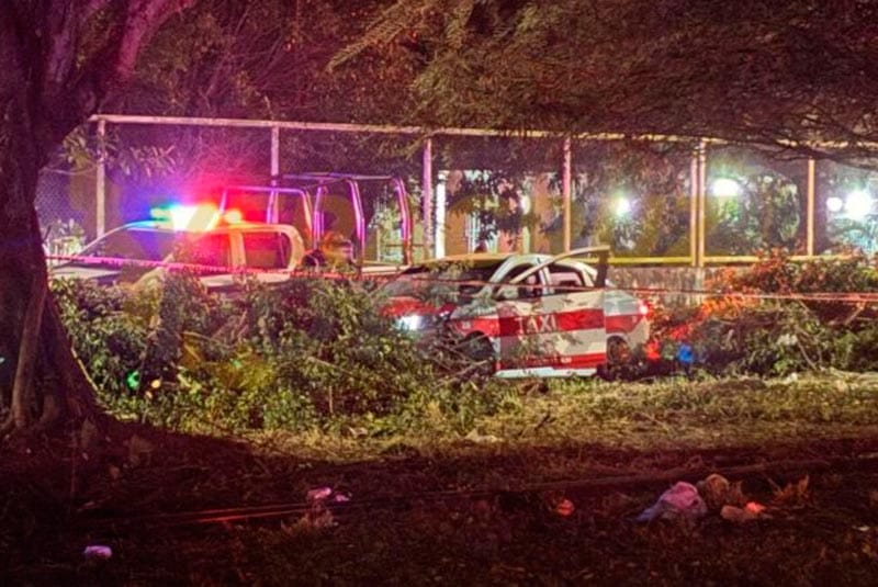 ¡EJECUTAN A TAXISTA! - LE DISPARARON CUANDO IBA RUMBO A LA TERMINAL DEL ADO DE MINATITLAN