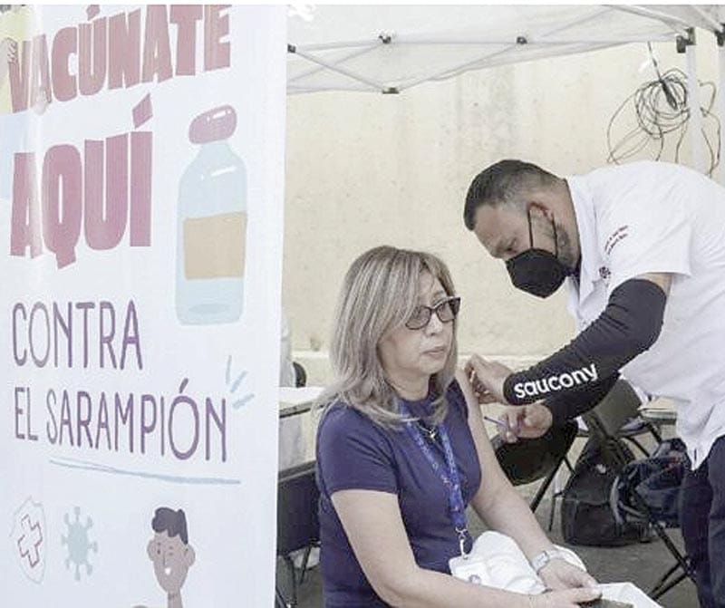 ¡INE REPORTA “UN CONTAGIO AISLADO” DE SARAMPIÓN ENTRE SU PERSONAL!