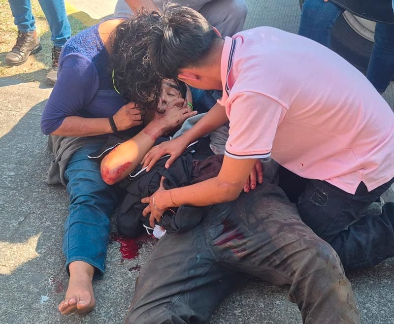 ¡APUÑALADO CON TIJERAS EN EL PARQUE ZAMORA!