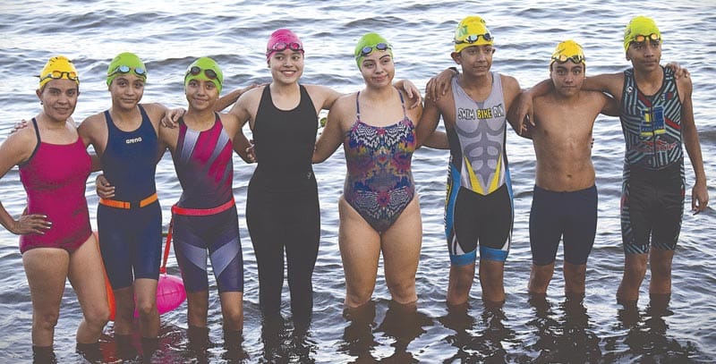 ¡ALTO NIVEL DE COMPETENCIA EN SELECTIVO NACIONAL DE AGUAS ABIERTAS EN CATEMACO!