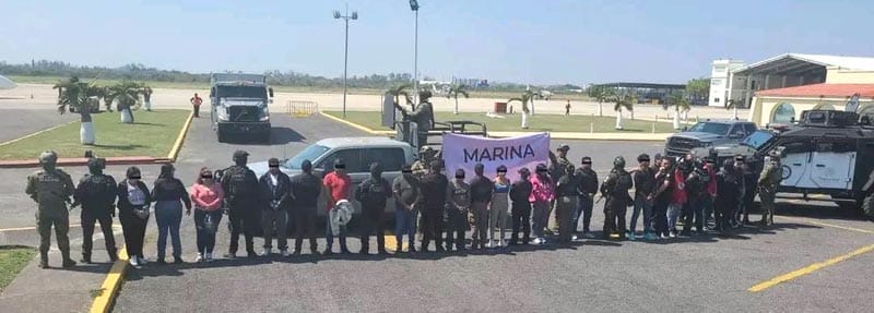 ¡14 DETENIDOS Y LIBERAN A UNA PERSONA SECUESTRADA!
