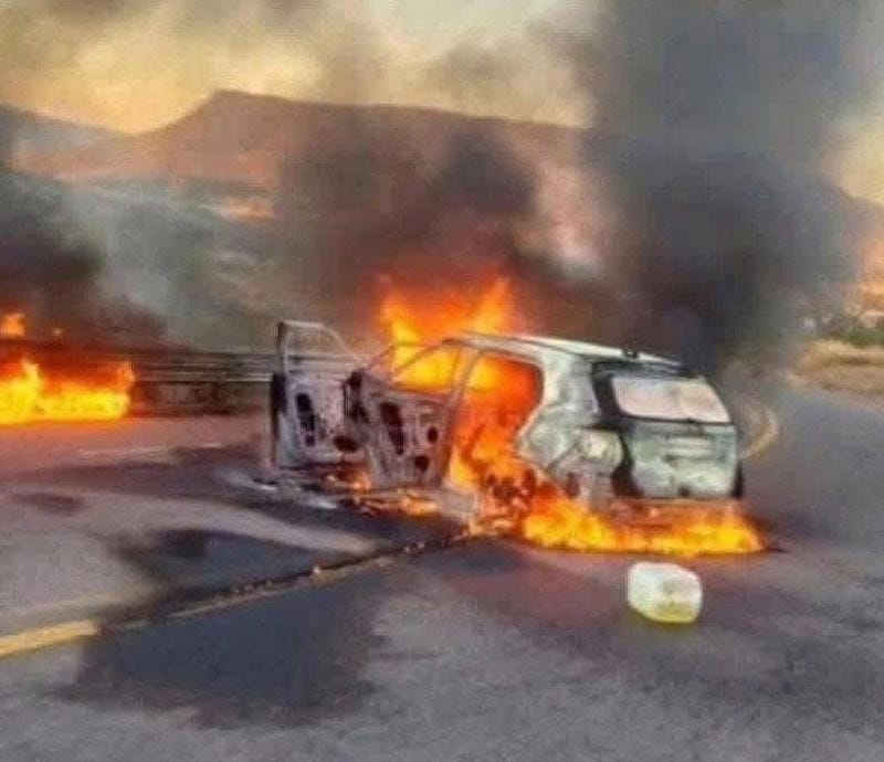 ¡NO HABLÓ NODAL! - *El ataque al convoy de la familia fue daño colateral