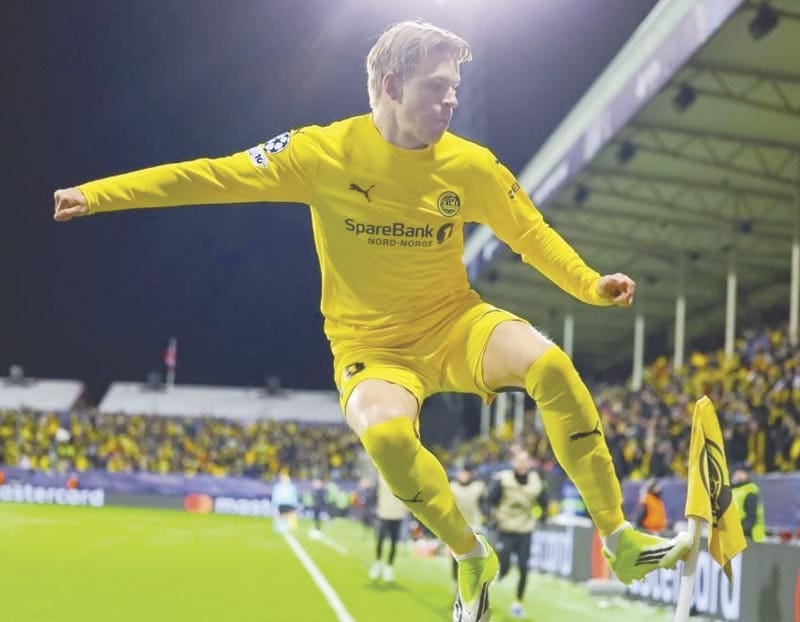 ¡SORPRENDE BODO/GLIMT AL INTER DE MILÁN EN CHAMPIONS LEAGUE!