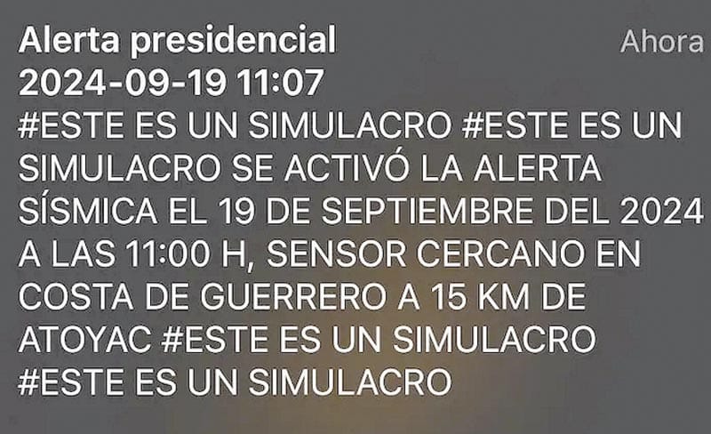 ¡ADIÓS A “ALERTA PRESIDENCIAL” PARA CELULARES!