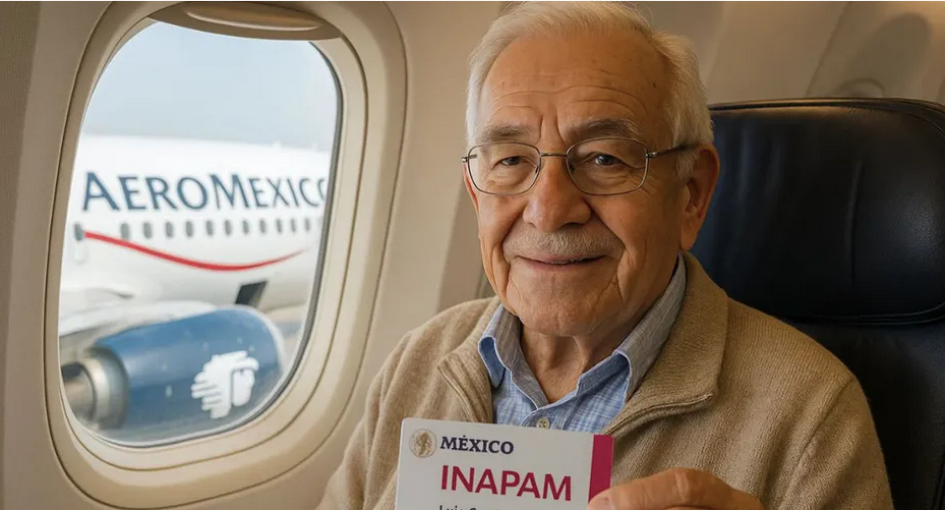 ¡ADULTOS MAYORES CON CREDENCIAL DE INAPAM PODRÁN VIAJAR CON DESCUENTO O GRATIS EN 2026!
