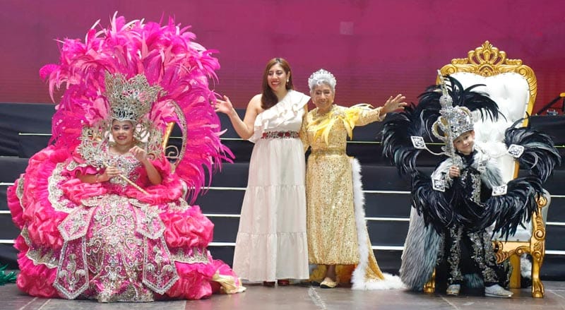 CORONAN A MARYELLI SABELA Y GAEL SANTIAGO “BB KING”, REYES INFANTILES DEL CARNAVAL DE VERACRUZ 2026