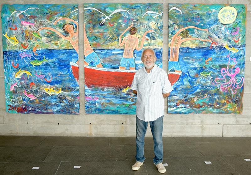 COLOR E IDENTIDAD: MANUEL ZARDAÍN INAUGURA LA MUESTRA “ENTRE REDES Y MAREAS”