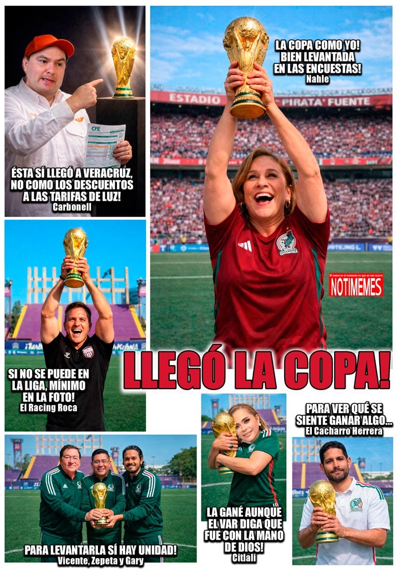 NOTI-MEME | - LLEGÓ LA COPA!