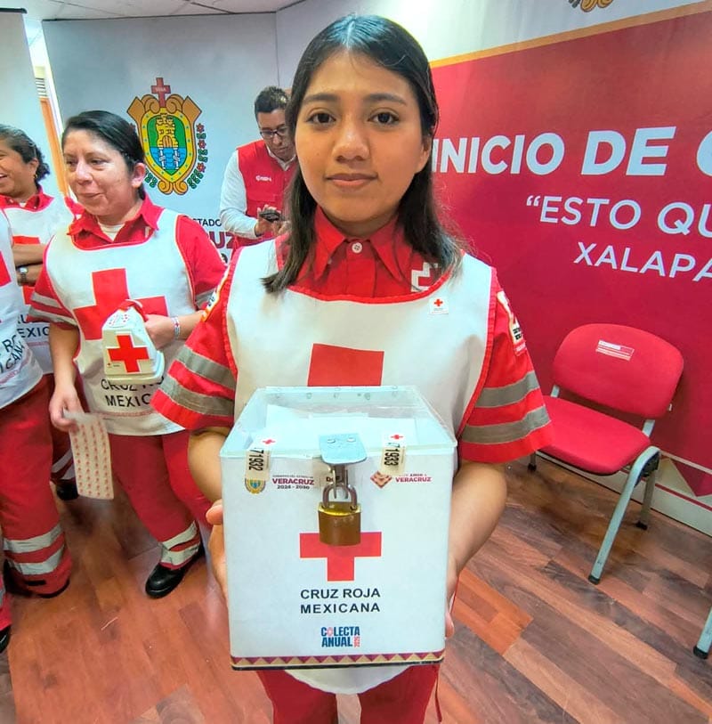 ¡ARRANCA COLECTA ANUAL 2026 DE LA CRUZ ROJA EN VERACRUZ!