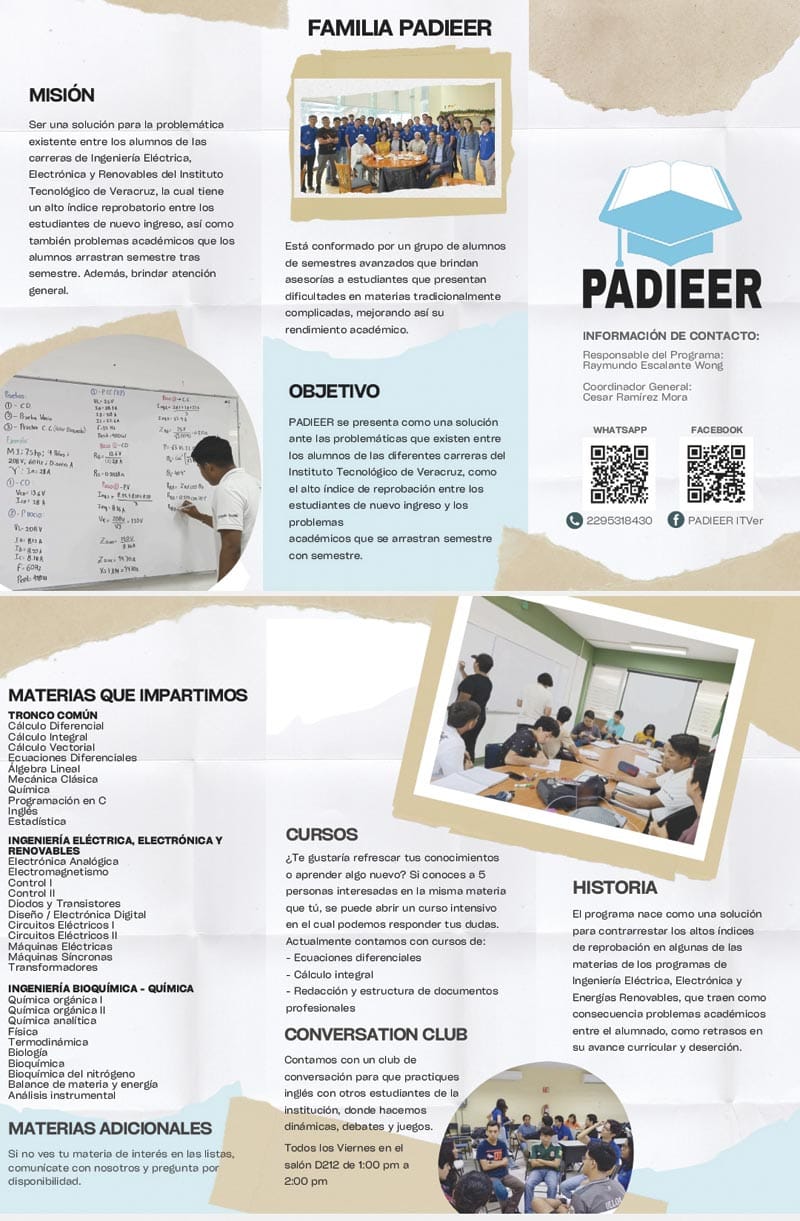 ¡CUMPLE UNA DÉCADA EL PROGRAMA PADIEER EN EL TECNOLÓGICO!